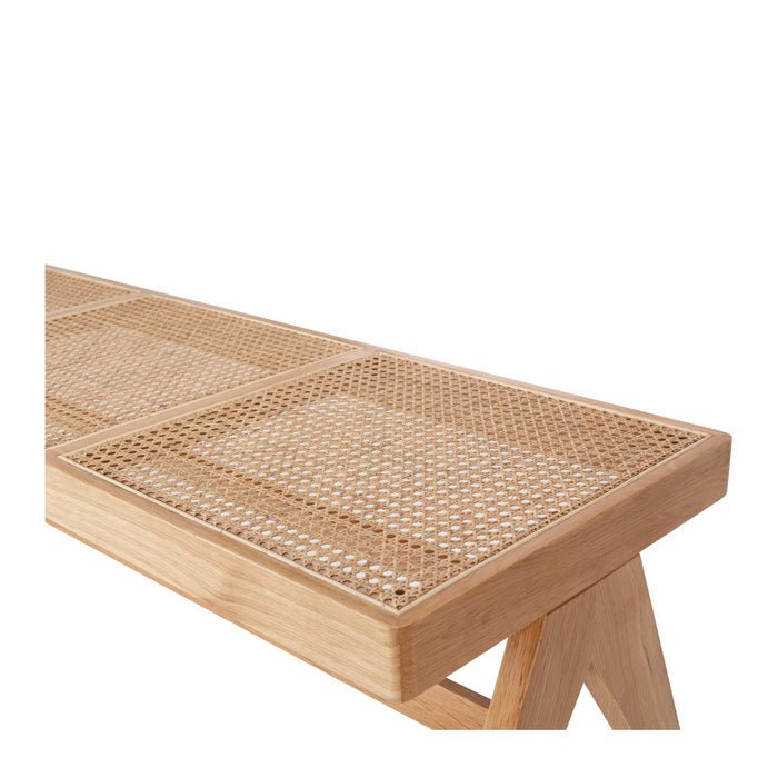 Palma Bench Seat - Natural Oak - Paulas Home & Living