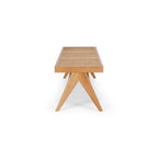 Palma Bench Seat - Natural Oak - Paulas Home & Living