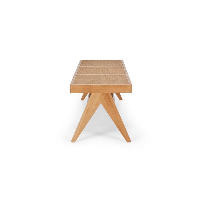 Palma Bench Seat - Natural Oak - Paulas Home & Living