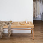 Palma Bench Seat - Natural Oak - Paulas Home & Living