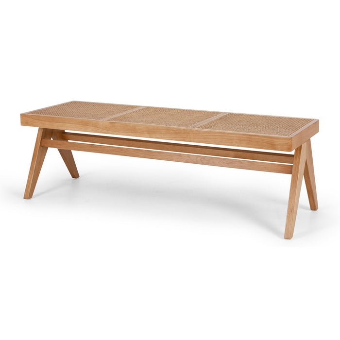 Palma Bench Seat - Natural Oak - Paulas Home & Living