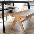 Palma Bench Seat - Natural Oak - Paulas Home & Living