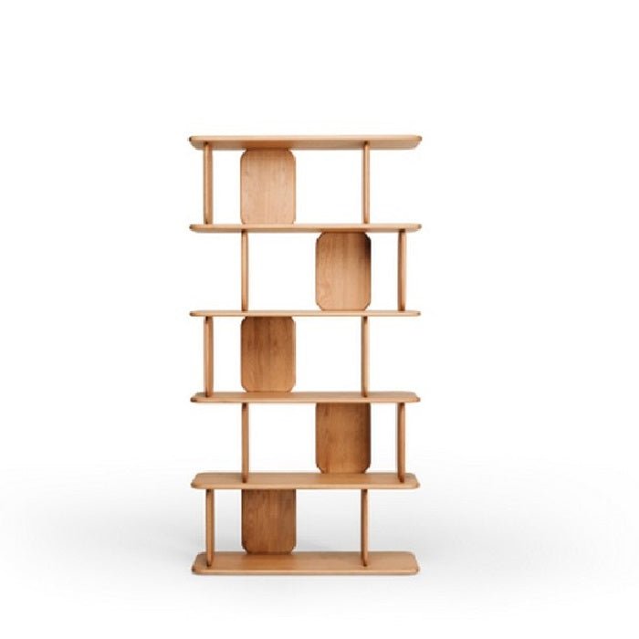 Panel Oak Bookcase High - Paulas Home & Living