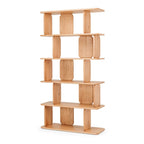 Panel Oak Bookcase High - Paulas Home & Living