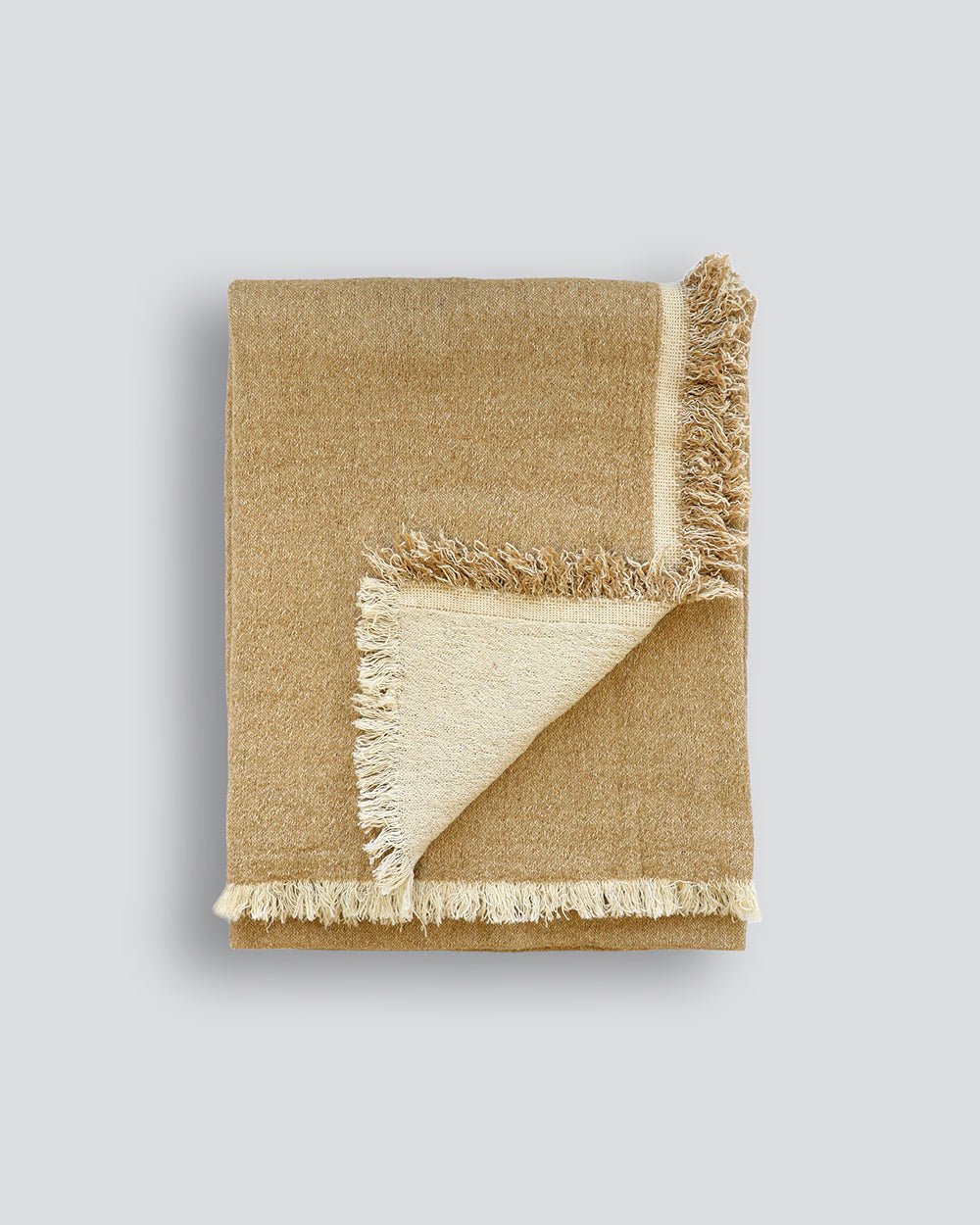 Papyrus Mustard Throw - Paulas Home & Living