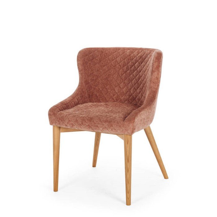 Paris Dining Chair - Amber Rose - Paulas Home & Living