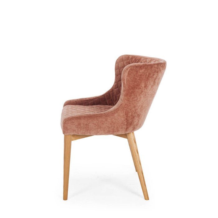 Paris Dining Chair - Amber Rose - Paulas Home & Living