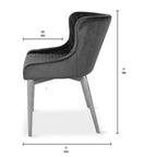 Paris Dining Chair - Honey Gold - Paulas Home & Living