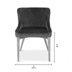 Paris Dining Chair - Honey Gold - Paulas Home & Living