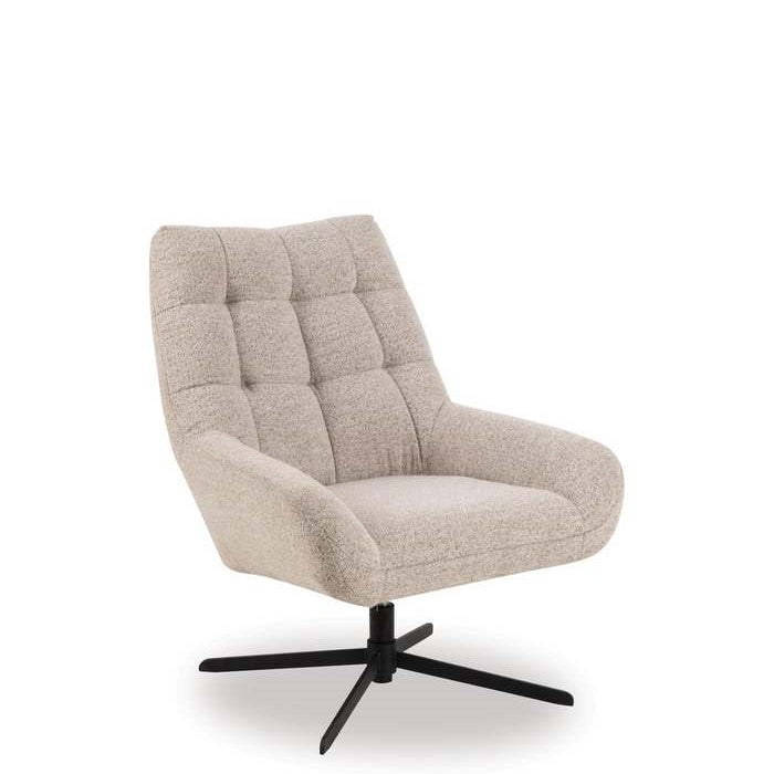 Paris Swivel Armchair - Basel Beige - Paulas Home & Living