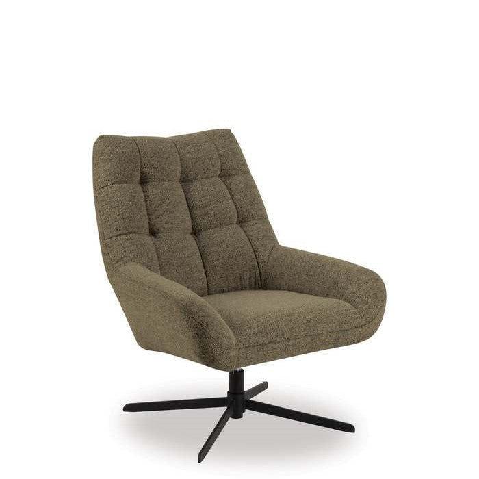 Paris Swivel Armchair - Basel Green - Paulas Home & Living