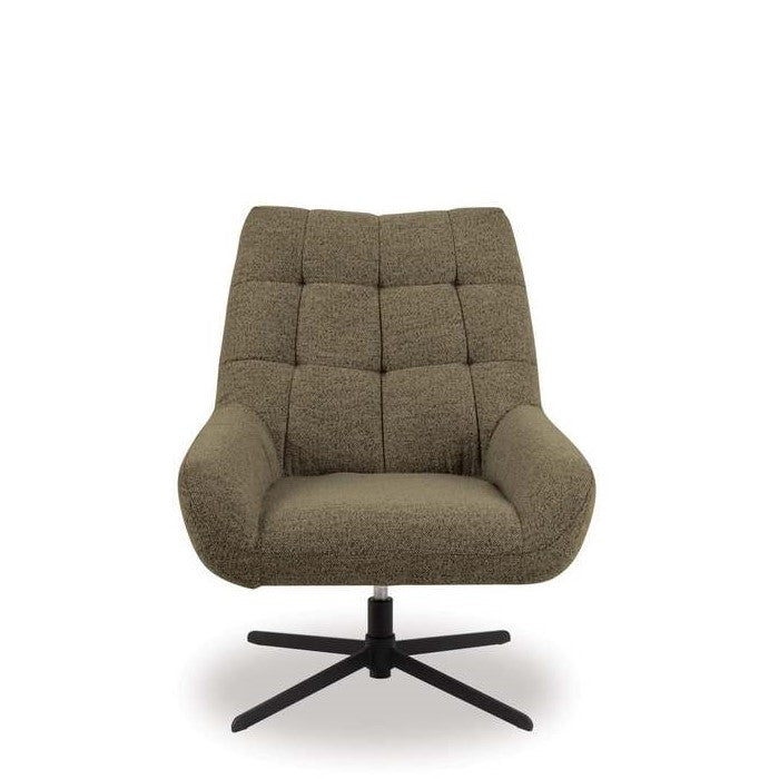 Paris Swivel Armchair - Basel Green - Paulas Home & Living