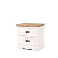 Parisian Bedside 2 Drawer - Effortlessly French - Paulas Home & Living