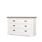 Parisian Dresser 6 Drawer with Optional Matching Mirror - Paulas Home & Living