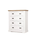 Parisian Tallboy 4 Drawer - Effortlessly French - Paulas Home & Living