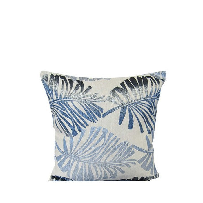 Parlor Palm Blue Cushion - Paulas Home & Living