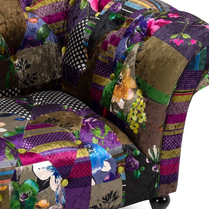 Patchwork 3 Seater Sofa - Paulas Home & Living