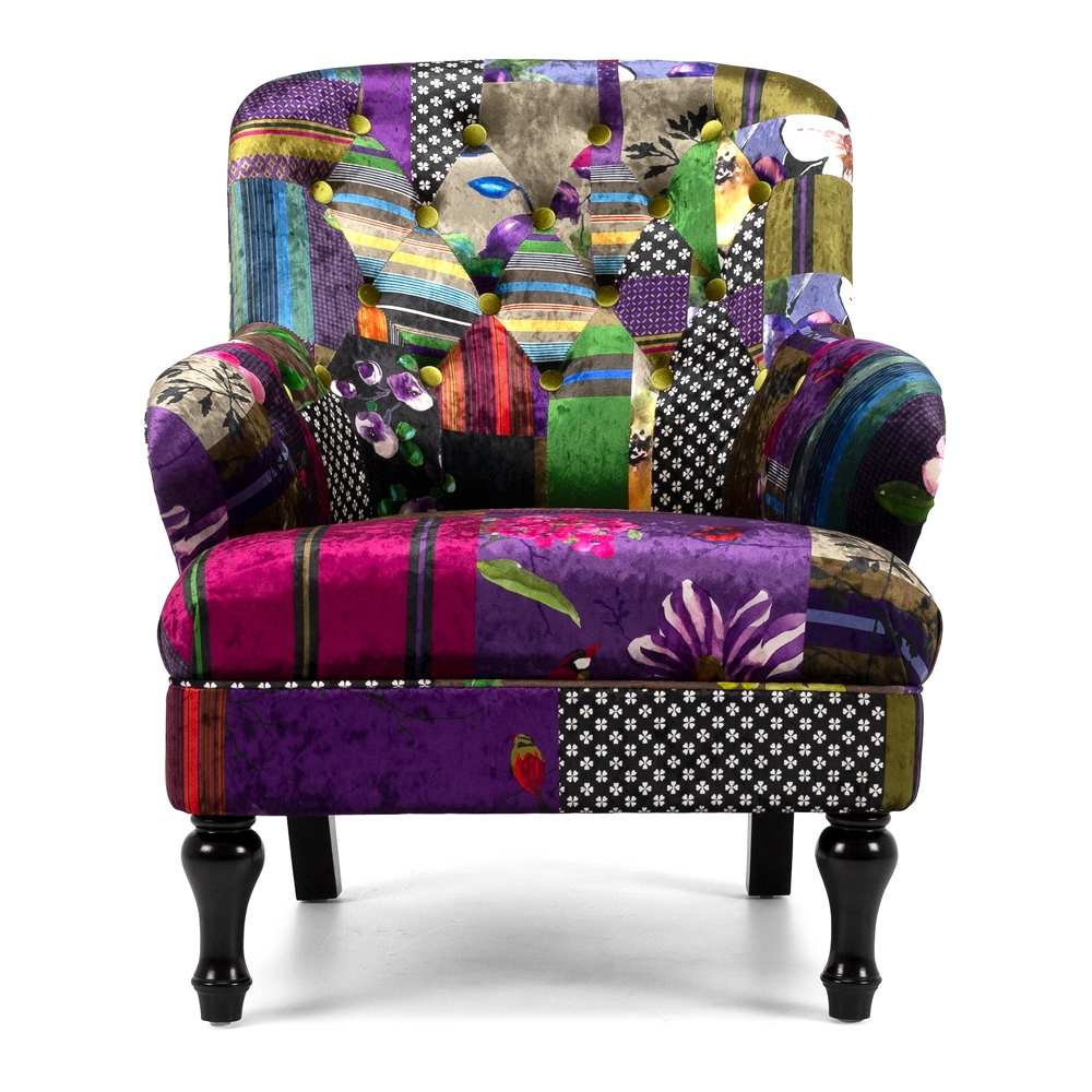Patchwork Armchair - Paulas Home & Living