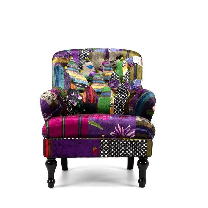 Patchwork Armchair - Paulas Home & Living