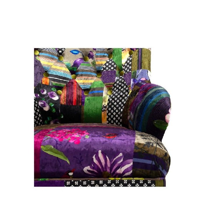 Patchwork Armchair - Paulas Home & Living