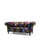 Patchwork Loveseat - Paulas Home & Living
