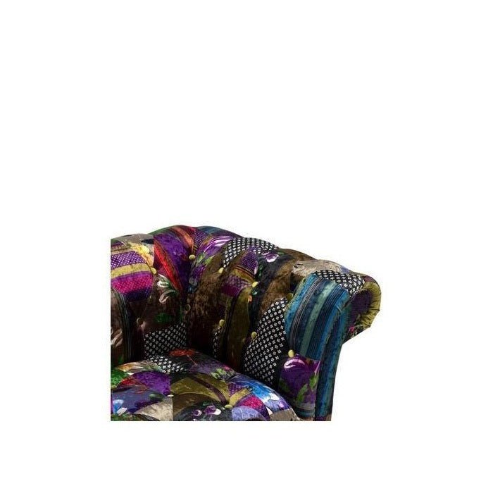 Patchwork Loveseat - Paulas Home & Living