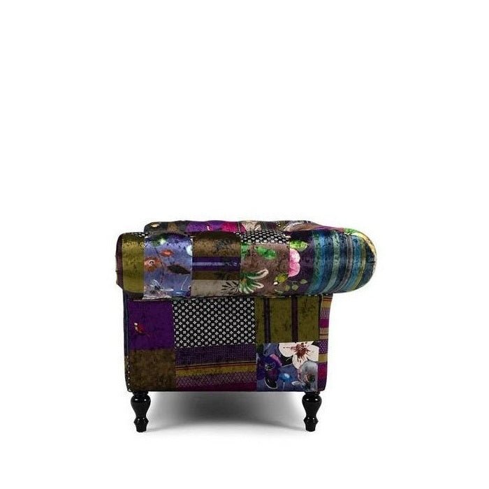 Patchwork Loveseat - Paulas Home & Living