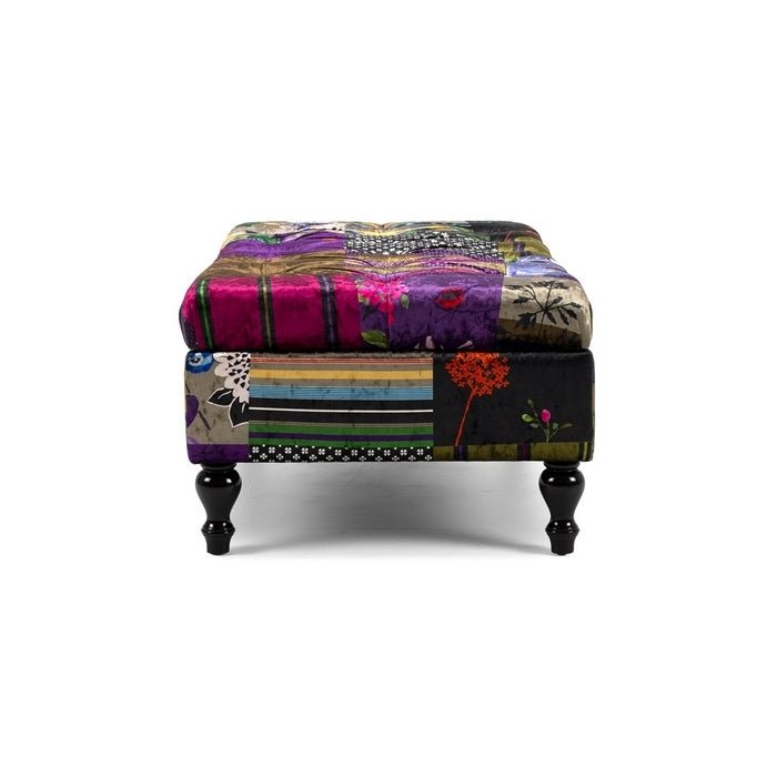 Patchwork Ottoman - Paulas Home & Living