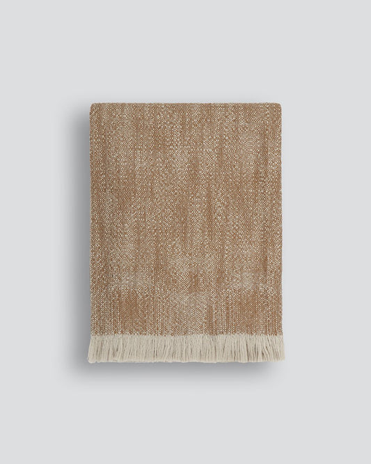 Perendale Cinnamon Throw - 100% Wool - Paulas Home & Living