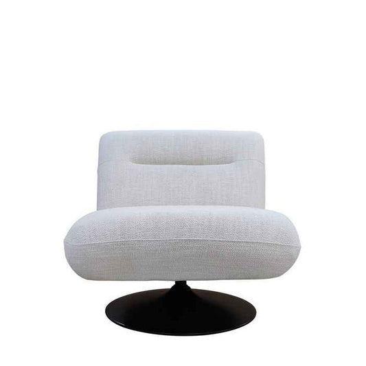 Phantom Swivel Club Chair - Ivory - Paulas Home & Living