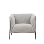 Piet Accent Chair with Leather piping - Paulas Home & Living
