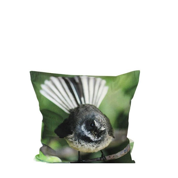 Piwakawaka Fantail Cushion - Paulas Home & Living