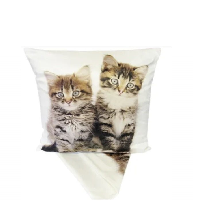 Plush Cute Kitten Cushion - Paulas Home & Living