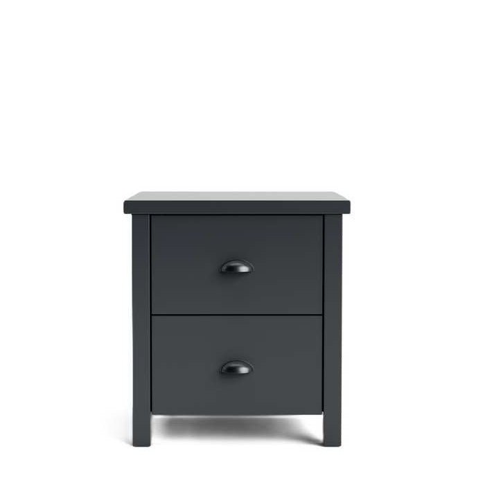 Portland Bedside 2 Drawer - Paulas Home & Living