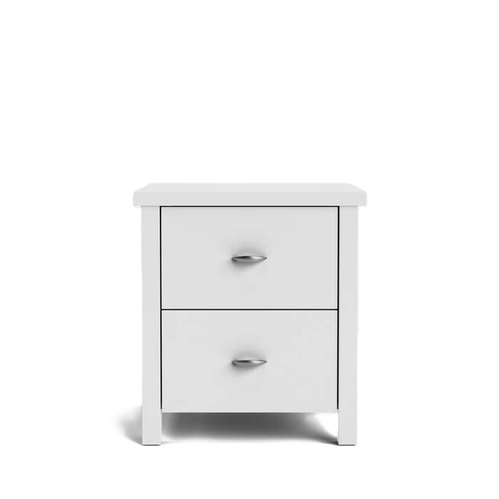 Portland Bedside 2 Drawer - Paulas Home & Living