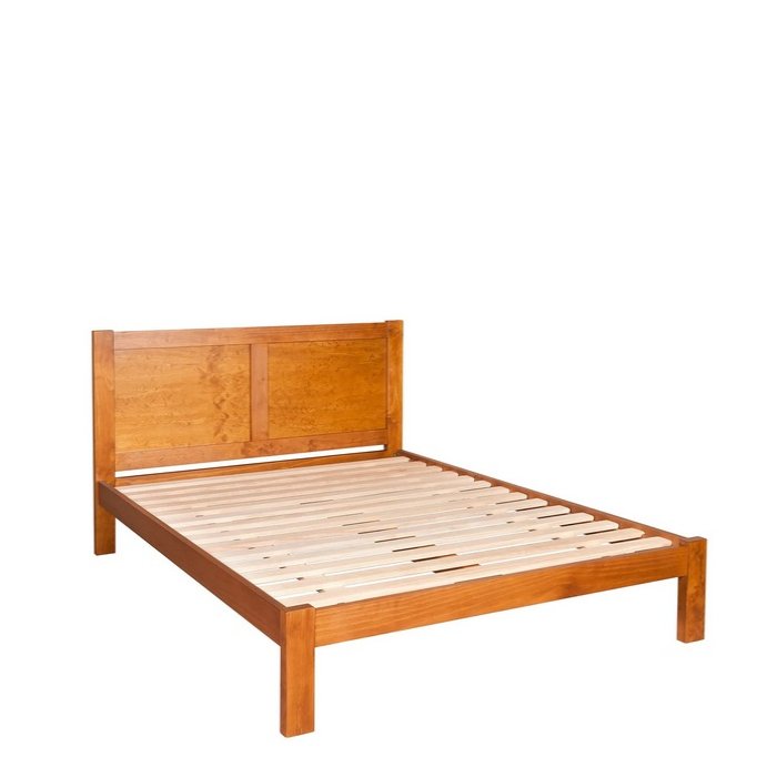 Portland Slatframe with Panel or Slatted Headboard - Double to Super King - Paulas Home & Living