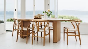 Palliser & Wishbone Dining Suite (7 Pce)