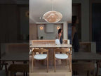 Norden & Norva Dining Suite 1800w (7pc) - Travertine Top