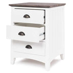 Provence Bedside 3 Drawer - Paulas Home & Living