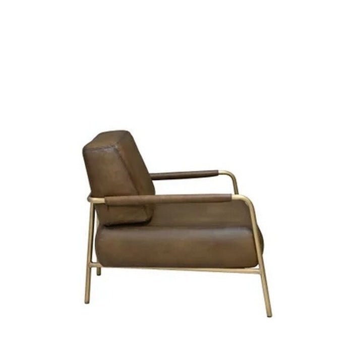 Pure Sinclair Buffalo Leather Chair - Paulas Home & Living