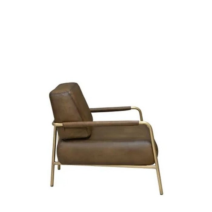 Pure Sinclair Buffalo Leather Chair - Paulas Home & Living