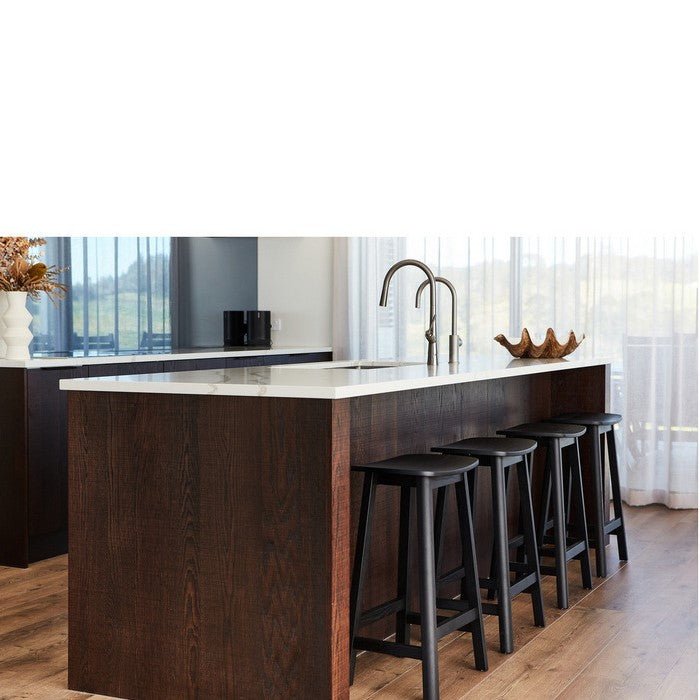 Quinn Barstool - Black - Paulas Home & Living