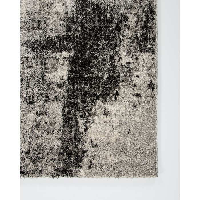 Quinn Floor Rug - Ivory/Black (Polypropylene) - Paulas Home & Living