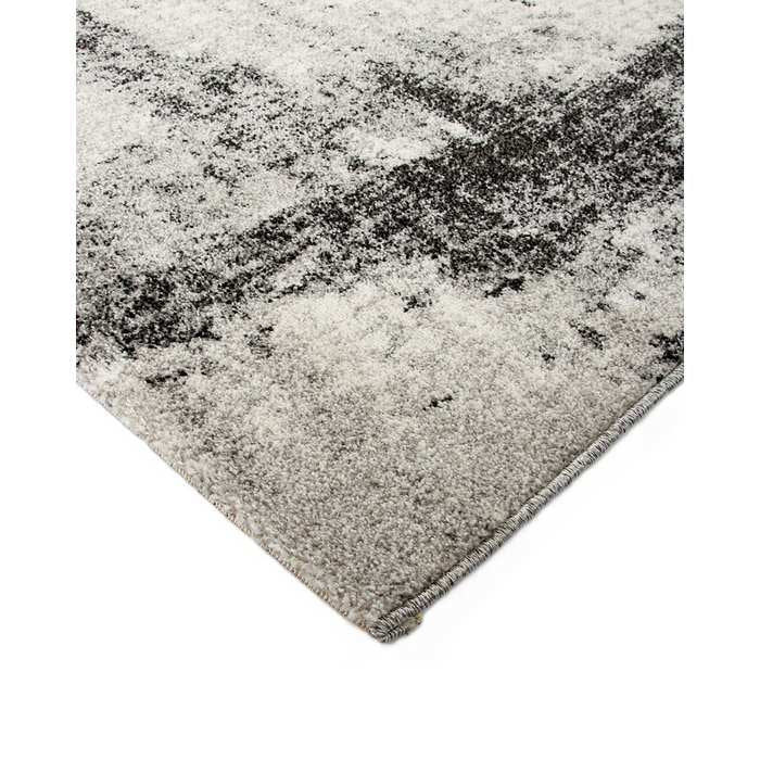 Quinn Floor Rug - Ivory/Black (Polypropylene) - Paulas Home & Living