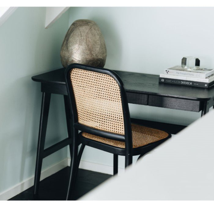 Radius Desk - Black Top - Paulas Home & Living