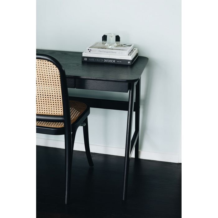 Radius Desk - Black Top - Paulas Home & Living