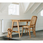 Radius Desk - Oak Top - Paulas Home & Living