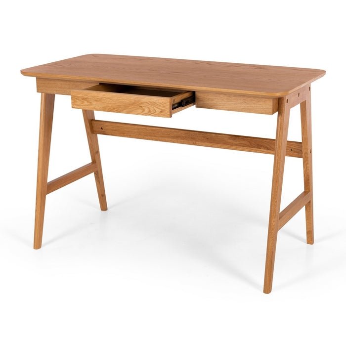 Radius Desk - Oak Top - Paulas Home & Living