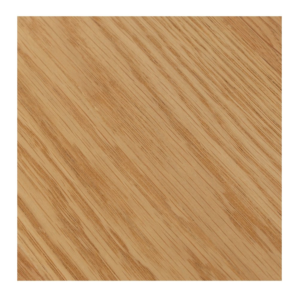 Radius Dining Table - 1600w - Oak Top - Paulas Home & Living