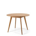 Radius Dining Table 1mDia - Oak - Paulas Home & Living
